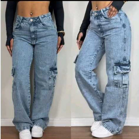 Calça Wide Leg Premium: 60% OFF! 👖