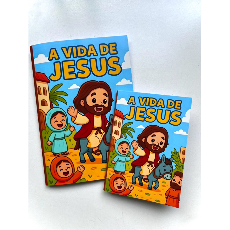 LIVRO DE COLORIR SOBRE JESUS - KIT
