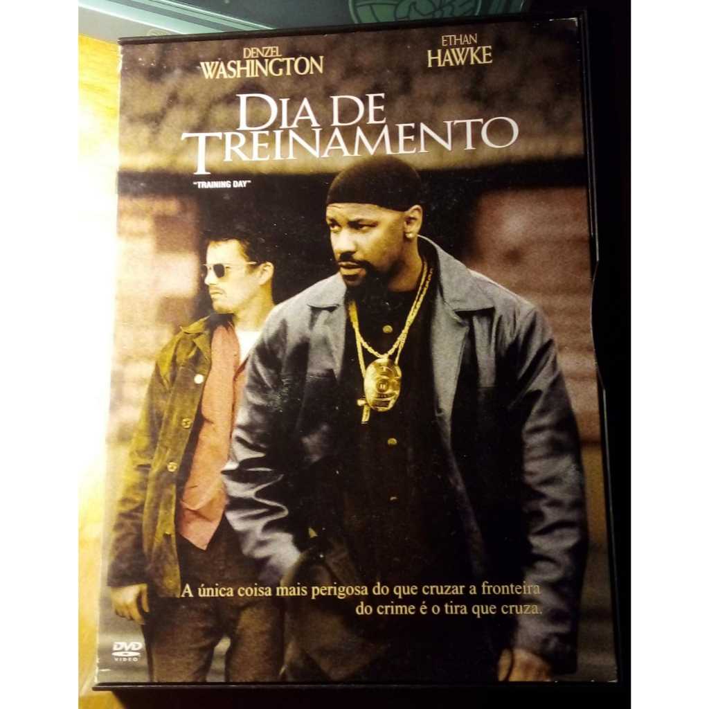 📀 DVD Original - Dia de Treinamento (2001) 🎬 Drama / Ação / Crime | Denzel Washington & Ethan Hawke.