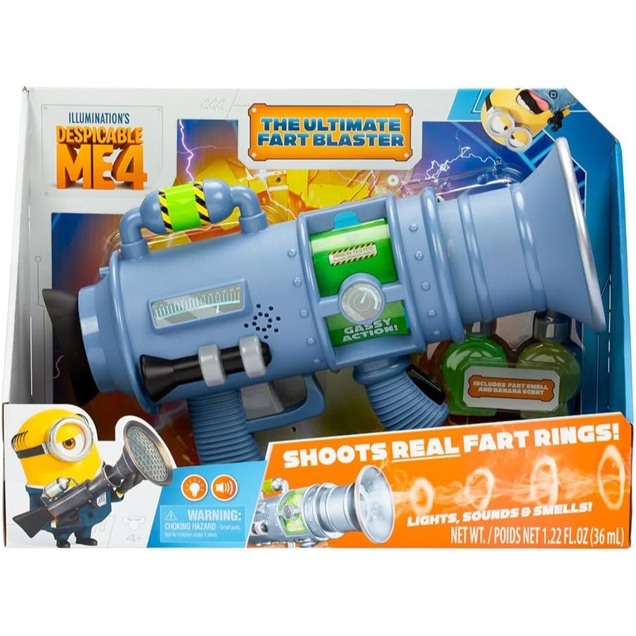 Arma de Pum Ultimate Fart Blaster Meu Malvado Filme 4 Candide