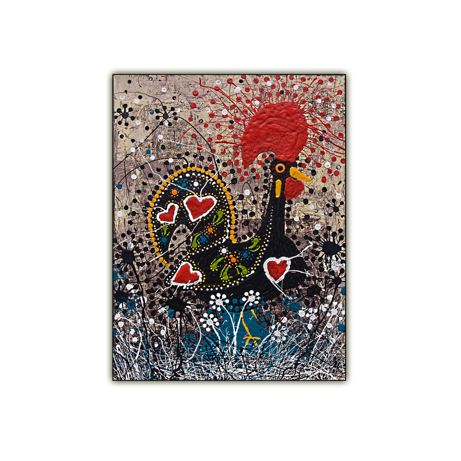 Poster Galo De Barcelos 50x70cm Foto Decoração Portuguesa