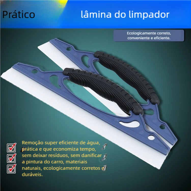Silicone Rodo Automotivo 30cm - Secagem de Carros, Vidros e Box! Prático, eficaz e protegendo a pintura do veículo em Oferta na Shopee