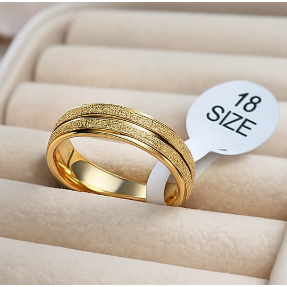 Anel feminino em Aço Inoxidável antialérgico Alto Brilho em Oferta na Shopee