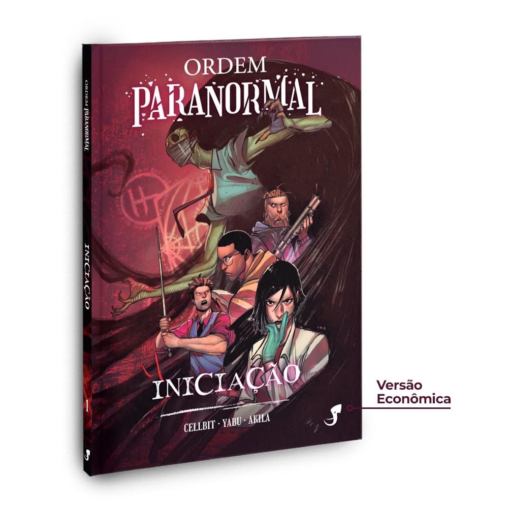 Livro - Ordem Paranormal Vol. 1 - Iniciação em Oferta na Shopee