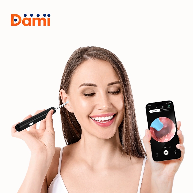 Kit Limpeza Ouvido Visual Inteligente Endoscópio HD Sem Fio iOS/Android  Para Toda Família
