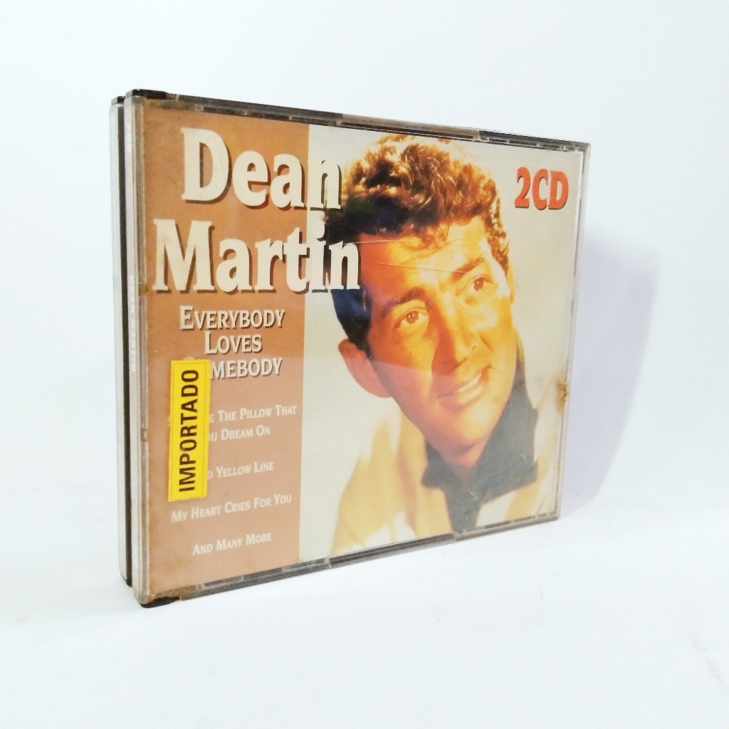 CD Duplo - Dean Martin - Everybody Loves Somebody - 2 CD - (MADE IN PORTUGAL)
