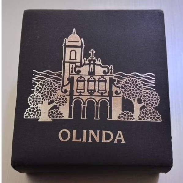 Moeda Comemorativa - Prata - 5 reais "Cidades Patrimônio da Humanidade" - Banco Central do Brasil homenagem a Olinda