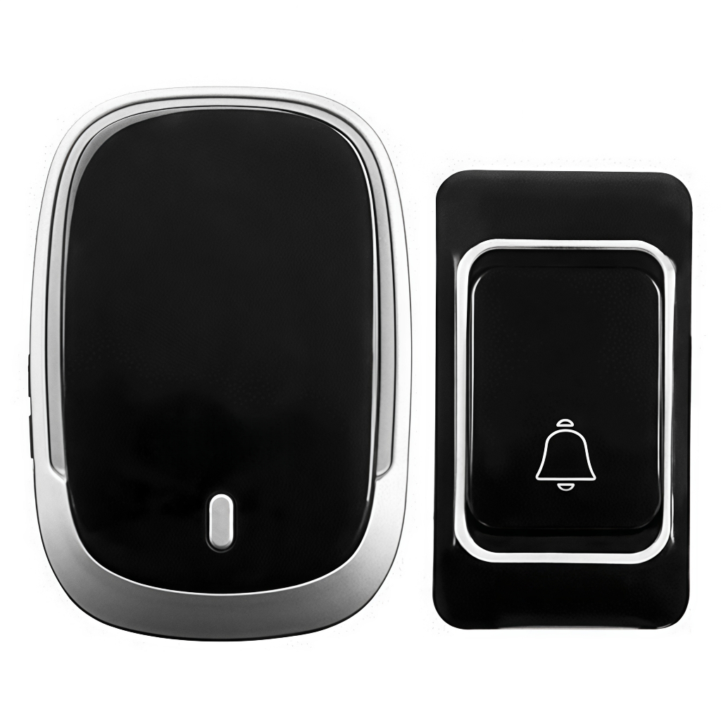 Campainha Domestica Sem Fio a Prova D água Campainha Residencial Comercial Sem Fio Tomada e a Pilha