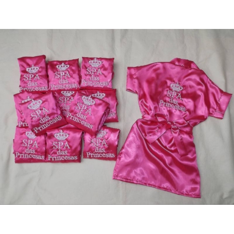 robe infantil com bordado personalizado