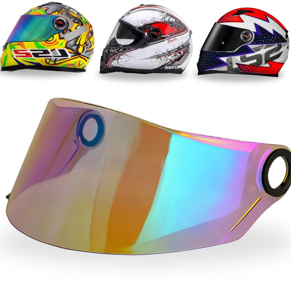 Viseira Capacete LS2 FF358 FF396 FW3 GT Camaleão Espelhada Premium Alta Resistência