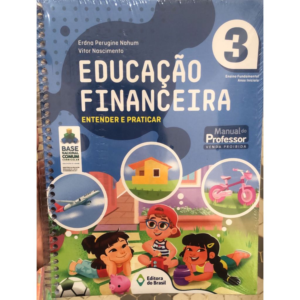 Educação Financeira Entender e Praticar 3º Ensino fundamental I PROFESSOR em Oferta na Shopee