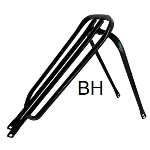 Bagageiro Bh Refoçado Para Bike 20 / 24 E 26 Raio E Montadinha E BIKE MOTORIZADA