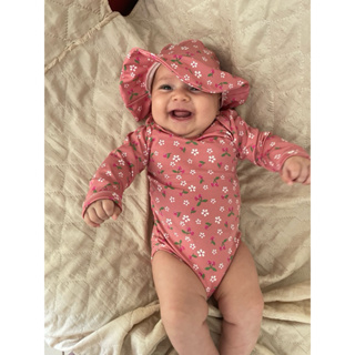 Maiô Body Manga Longa e Chapéu Com Proteção UV50+ Praia Verão Natação em Oferta na Shopee