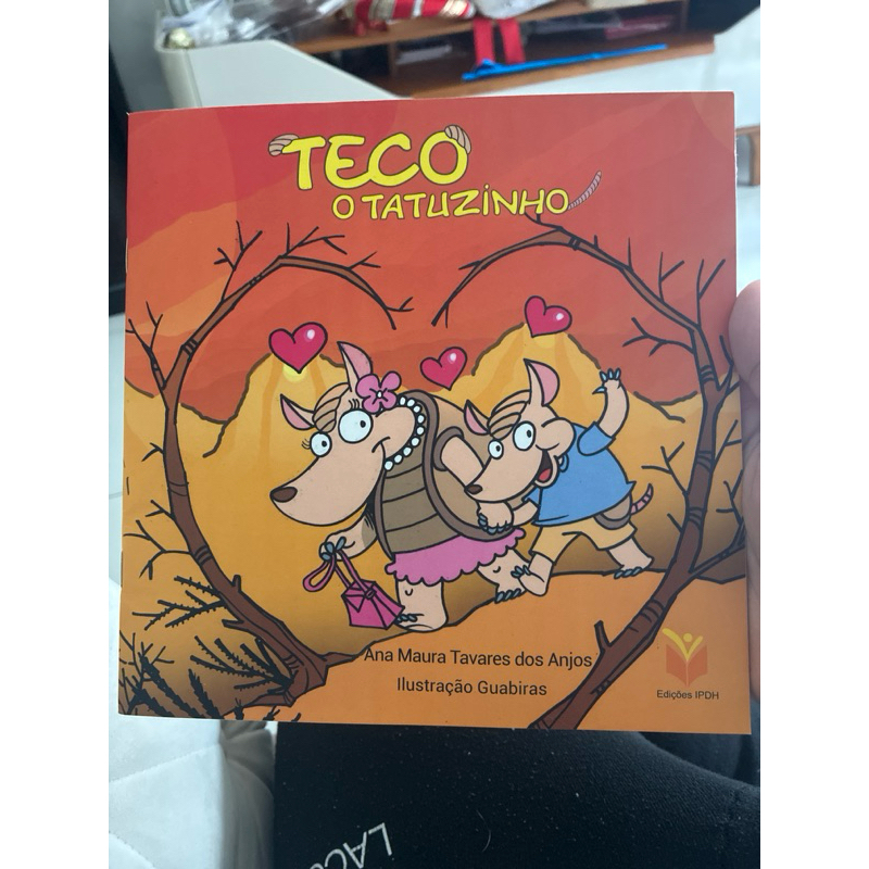 Teco o tatuzinho - livro infantil