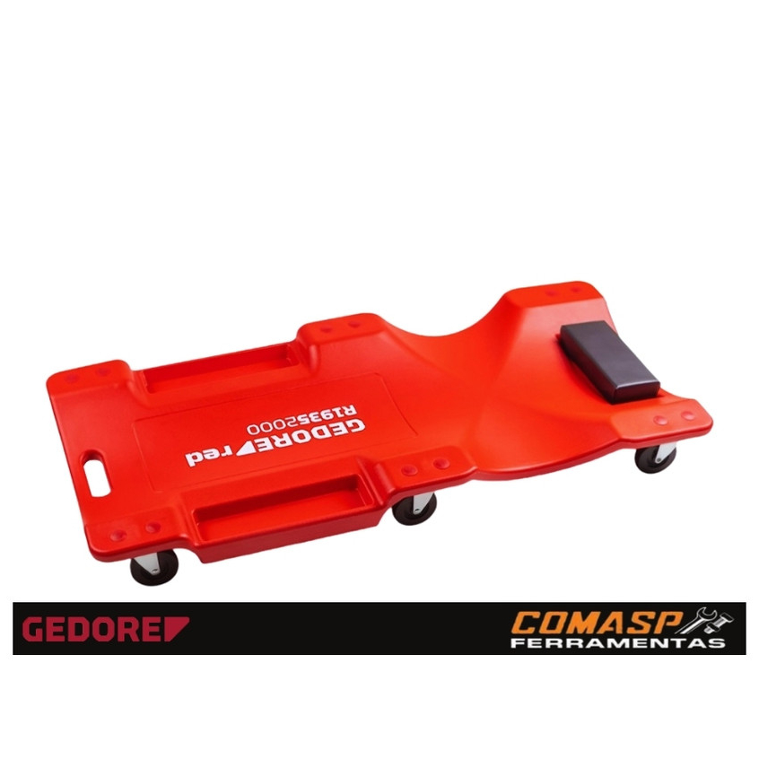 Carro Esteira Para Mecânico 180Kg R19352000 - Gedore Red · foto 2