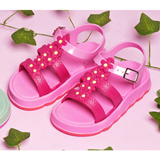 Sandália Infantil Menina Florzinha - Delicada, Confortável, Solado Anatômico e Antiderrapante em Oferta na Shopee