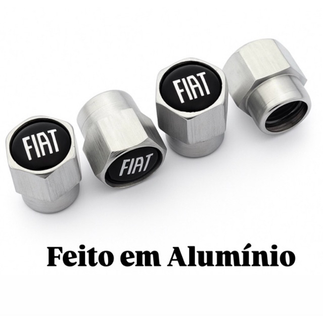 Tampa Pneu Válvula Ventil Pito compatível com TODOS carros Fiat em Oferta na Shopee