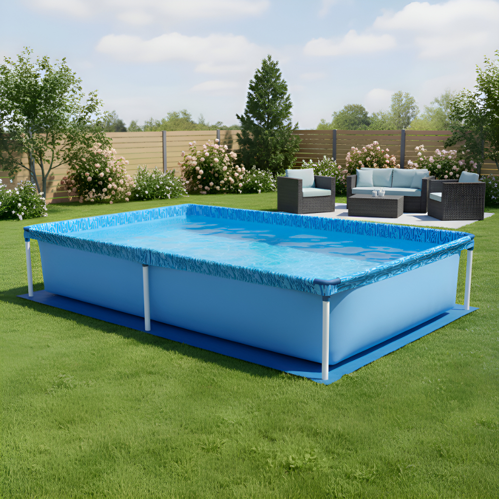 Piscina 1000 Litros Mor Infantil Estrutural Portatil Criança Verao Azul Grande Pratica Diversao