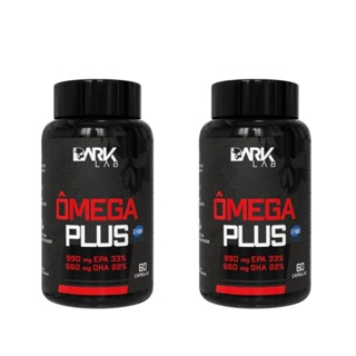 KIT 2X ÔMEGA PLUS 60 CAPS - DARK LAB em Oferta na Shopee