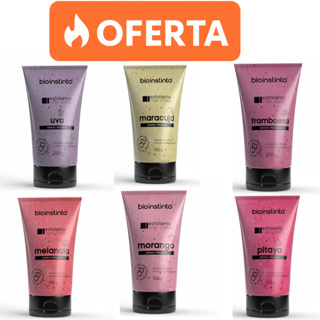 KIT ESFOLIANTES BIOINSTINTO – BANHO PREMIUM 150g em Oferta na Shopee