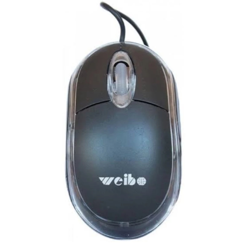 Mouse Óptico Com Fio Weibo 1600 dpi
