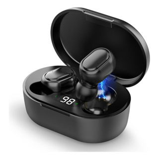 Fone De Ouvido Sem Fio Redmi Xiaomi Profissional Case Led Recarregável Preto em Oferta na Shopee