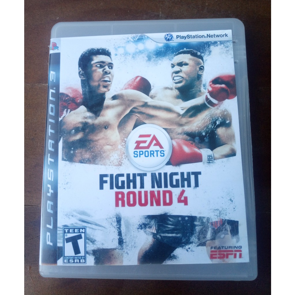 Jogo PS3: Fight Night Round 4 / Mídia Física (Original)