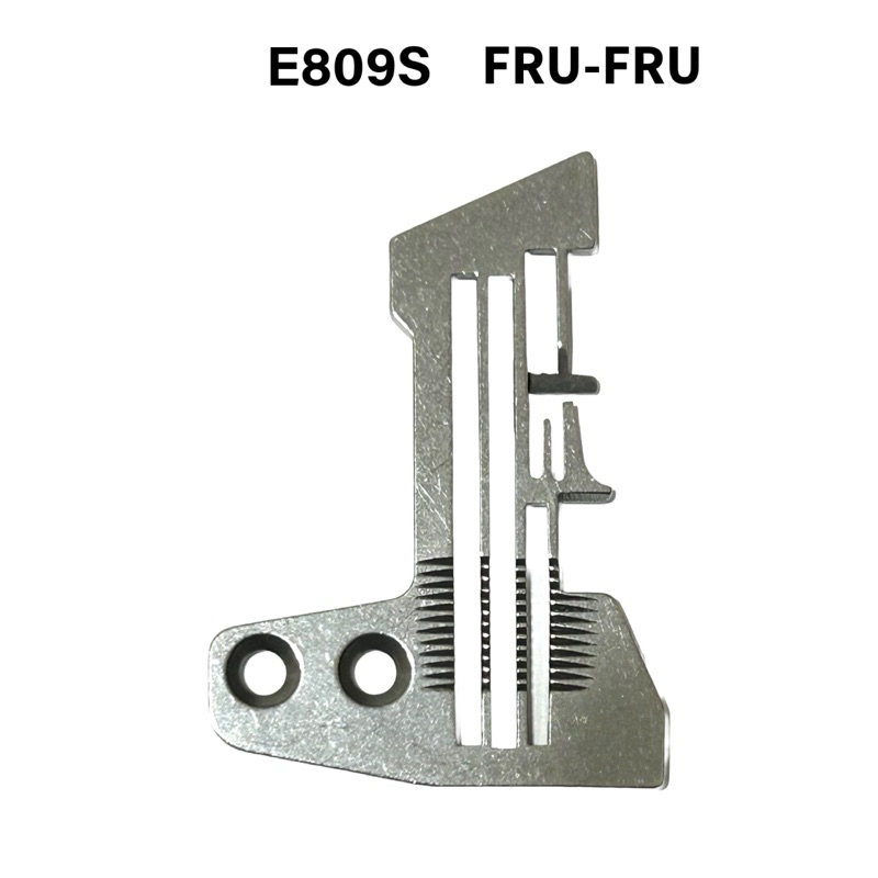 Chapa De Agulha Fru Fru E809S Fino Ponto Cadeia Overlock 2 Agulhas Siruba 747F