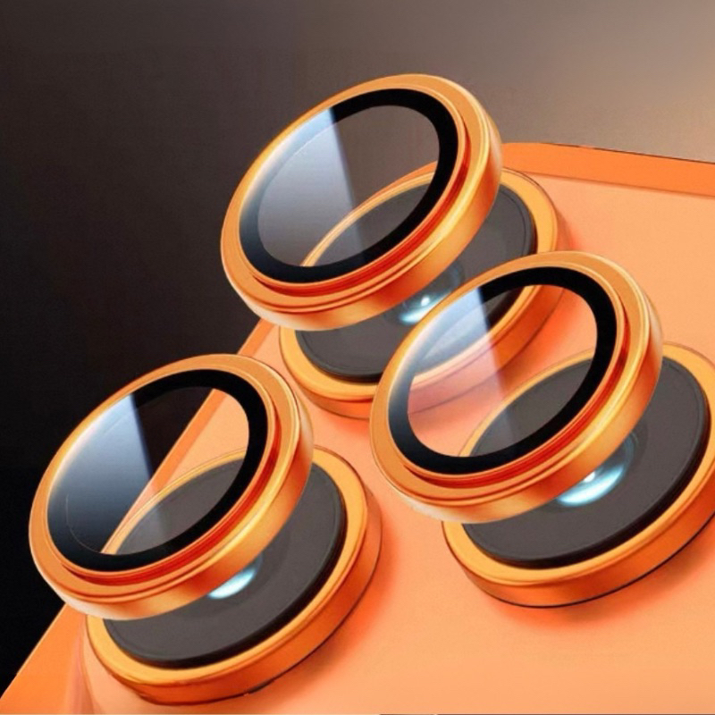 Kit Película Lente De Câmera Aro Color Lisa Compatível Para Iphones:17 Pro/ 17 Pro Max em Oferta na Shopee