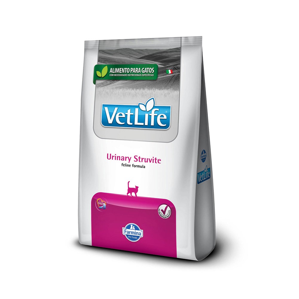 Ração para gatos Vet Life Urinary Struvite - 2kg