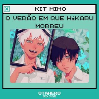 Kit mimo anime O Verão em que Hikaru Morreu! - a partir de 15 peças - personalizado em Oferta na Shopee