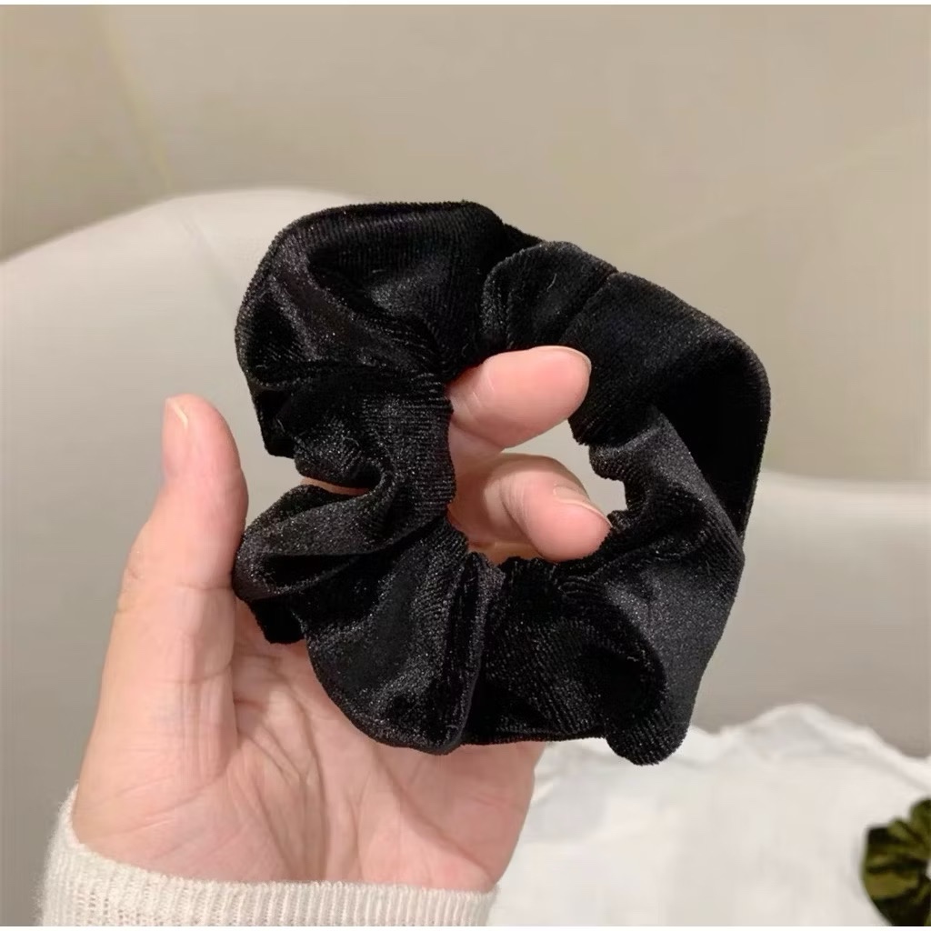 Xuxa de Veludo Antifrizz | Não Quebra o Cabelo | Ideal para Dormir e Dia a Dia | Macia e Confortável