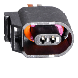 CHICOTE ELETRICO 2 VIAS VW JETA/ PASSAT/ AMAROK/ TIGUAN/ GOLF REPARO SENSOR DE VELOCIDADE FEMEA (FIO 1.5MM) RAINHA 5378