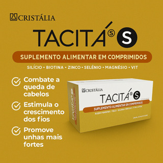 Suplemento Alimentar Tacita S para Cabelos e Unhas Saudáveis em Oferta na Shopee