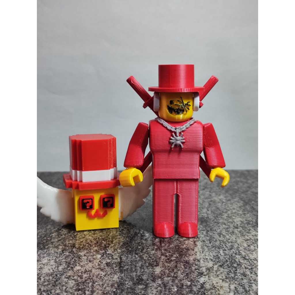 Sammy Articulado + Luck Block Admin, Roblox, Criança, Presente, Steal a Brainrot, Roube um Brainrot, Brainrot