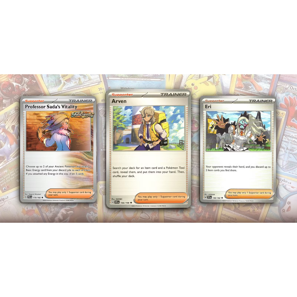 Cartas de Treinadores Pokémon! Itens, Apoiadores, Ferramentas e muito mais para completar seu deck Português Originais