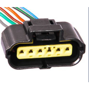 CHICOTE ELETRICO 6 VIAS FORD KA/ FIESTA/ COURIER REPARO SENSOR DO FLUXO DE AR CONDICIONADO (BOMBA DE COMBUSTIVEL FOCUS)