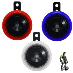 Buzina Moto COM LED 12v Som Potente Cg Fan Titan 125 150 160 Biz Pop S/Adaptações Alta Durabilidade