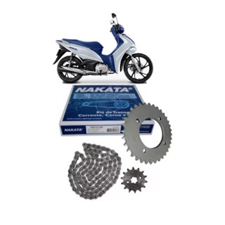 Kit Relação Transmissão Honda Biz 125 Biz 110i 2005-2023 em Oferta na Shopee