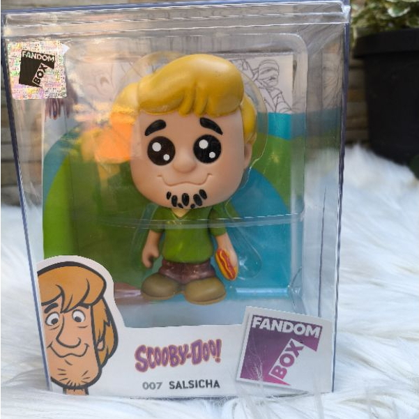 Fandom Box Boneco de Vinil Salsicha Mulher Maravilha Taz Mania