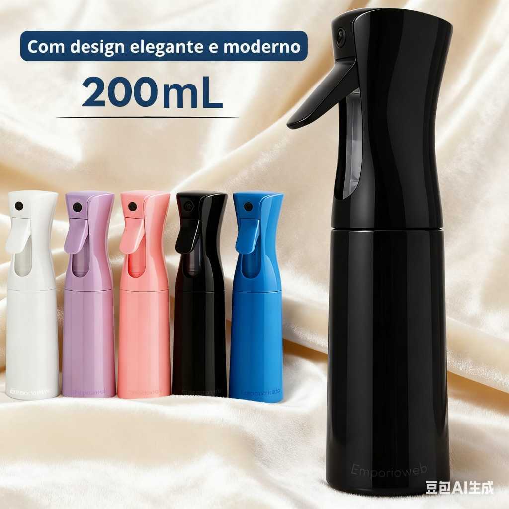 Borrifador Spray Contínuo 360 Graus Recarregável Névoa Fina Plantas e Limpeza