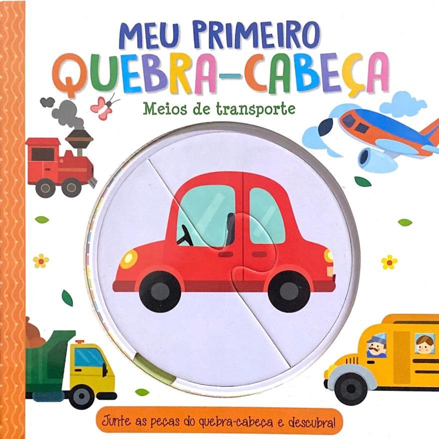 Meu Primeiro Quebra Cabeça | Meios de Transporte em Oferta na Shopee