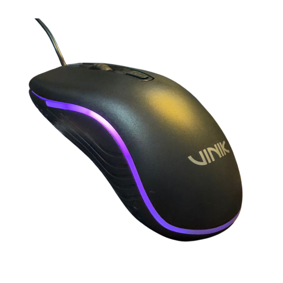 Mouse Gamer Vinik Rickie 1500Dpi Rgb - Mgrk rgb LED Rainbow