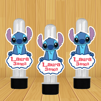kit Apliques para Tubetes Stitch - Festa infantil - Lembrancinhas personalizadas tubete lembrancinha