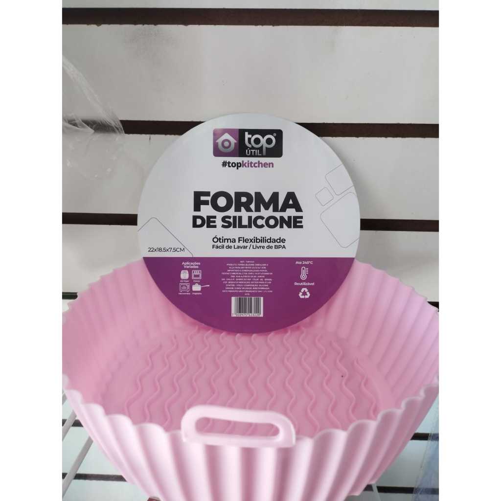 Forma de Silicone Flexível e Prática