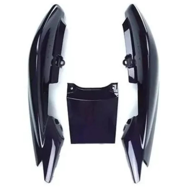 Rabeta Carenagem Traseira Yamaha Ybr 125 Factor Ano 2009 A 2013 Preta