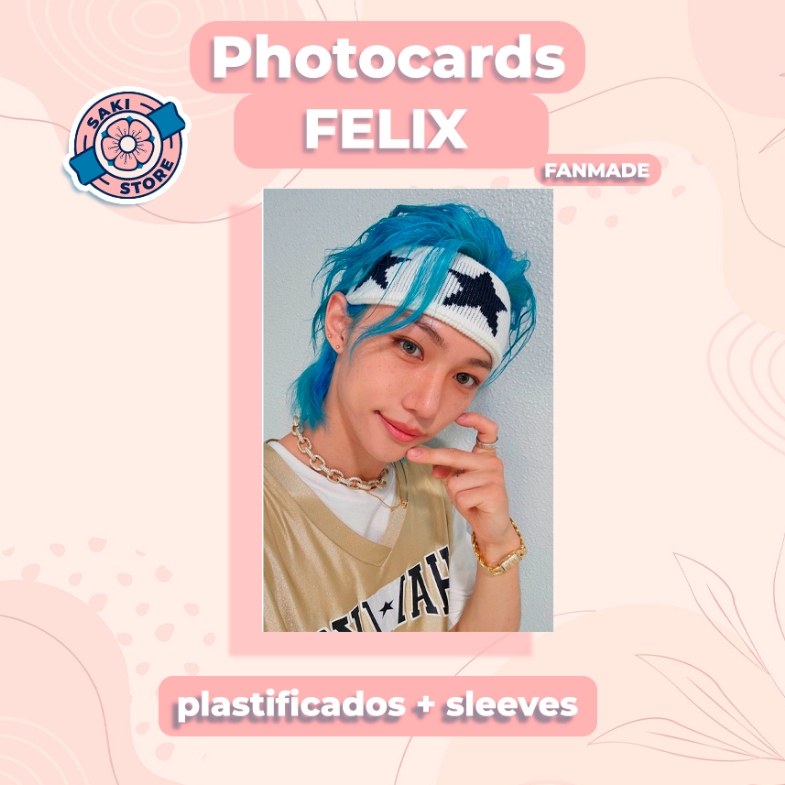 Photocards Felix - Fanmade - Kpop - Selca