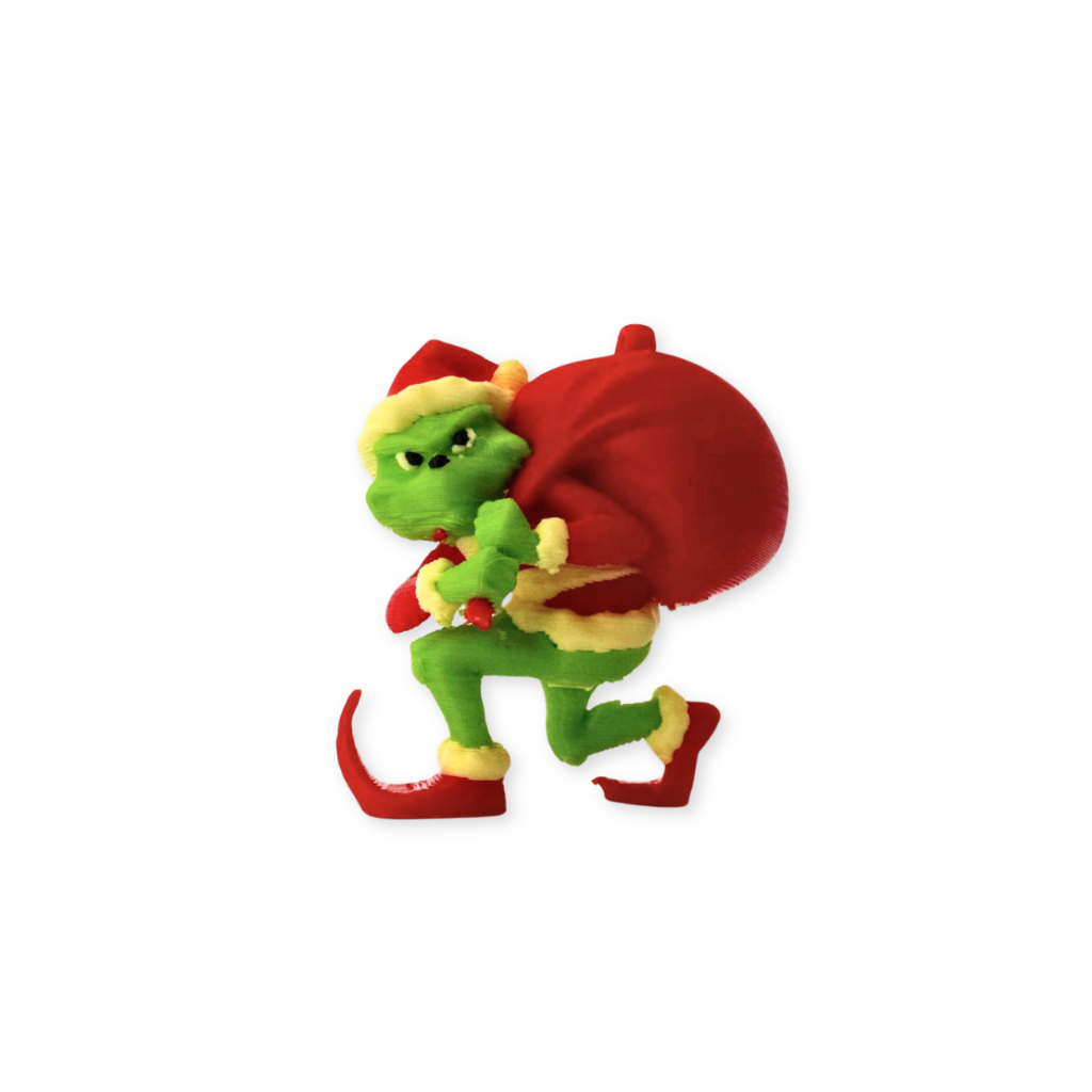 Enfeite Grinch Natalino | Impressão 3D | Mini Ornamento Árvore Natal | Artesanal | 5 cm em Oferta na Shopee