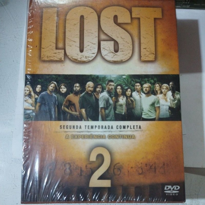 Dvd Lost - Segunda Temporada - Original (usado somente 1 vez)