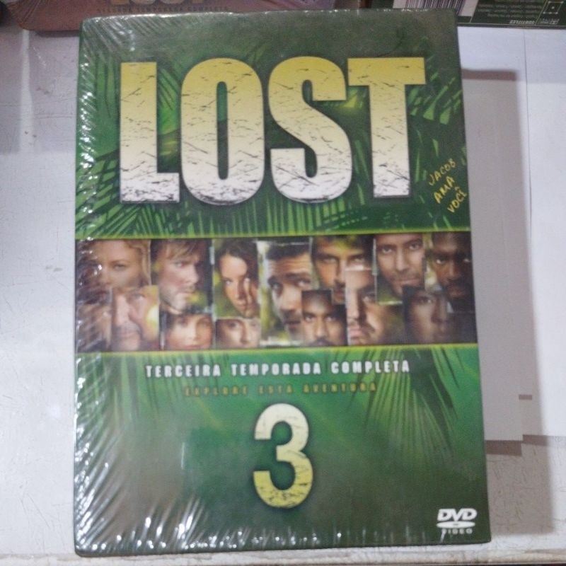 Dvd Lost - Terceira Temporada - Original - Seminovo (usado somente 1 vez)